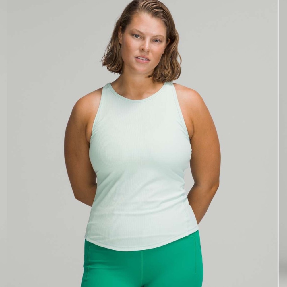 Lululemon Base Pace Ribbed Tank XS Pit‎ to Pit 14”